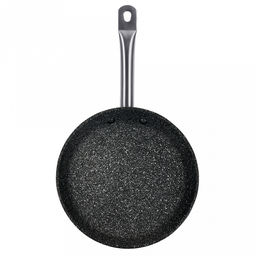 Сковорода с антипригарным покрытием "Linea ALFA" д28см, h9см, s1,8мм, дно s2мм, литой чугун, жаростойкое внешнее покрытие, "Regent" (Китай) Подходит для всех видов плит.