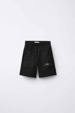 COMBINED SPORTY BERMUDA SHORTS