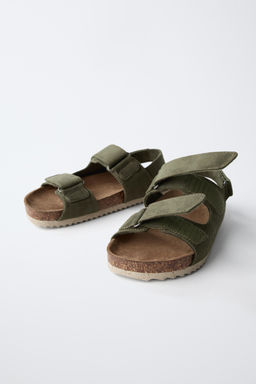 SANDALIA HEBILLAS / Verde Caqui - Zara фото 3