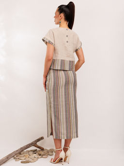 Костюм Galean Style 693.2 мятная полоска