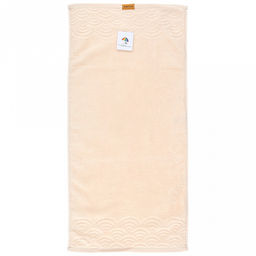Полотенце махровое "Волна" 34х75см, хлопок 100%, светло-персиковый (Китай)