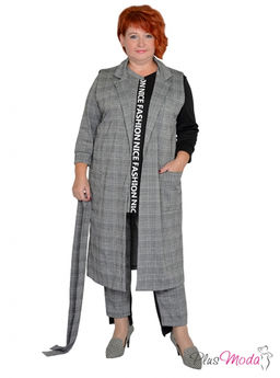 Жакет-дубленка Модель №1385 размеры 44-84 - Plusmoda фото 23