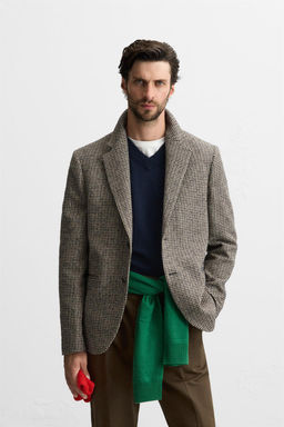 HOUNDSTOOTH BLAZER - Zara фото 2