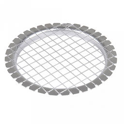 Овощерезка-винегретница 12,5х9,5х1см, сетка с ячейками 5мм, сталь (Россия) - Домашняя Мода фото 2