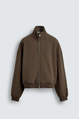 INTERLOCK LABEL JACKET - Zara фото 7