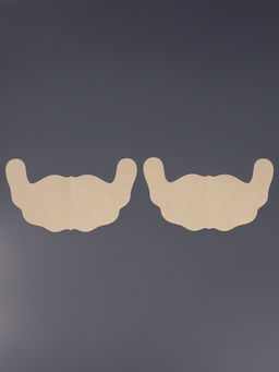 Цена за 2 шт. Тейпы для поддержки груди, р-р B (21.5×12 см), пара, на клеевой основе, бежевые - Onlitop фото 3