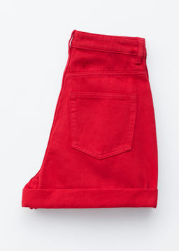 Pantalones cortos vaqueros de cintura alta - H&m фото 8
