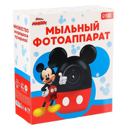 Мыльный фотоаппарат, Микки Маус, красный - Disney фото 6