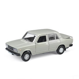 Машина металл LADA "Ваз-2105" 1997 12см, (двери, багаж,) инерц., в коробке