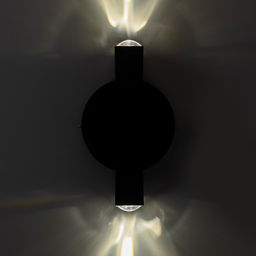 Бра BayerLux «Деко», 2хLED, 2 Вт, 4000К, IP66, чёрный, 9.5×4.3×16 см