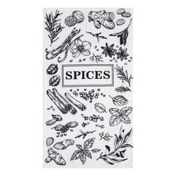 Набор кухонных полотенец Доляна Organic food 35х60см-3шт, 100% хлопок  фото 5