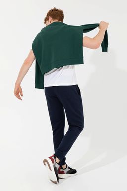 Мужские темно-синие вязаные брюки - U.s. polo assn фото 4