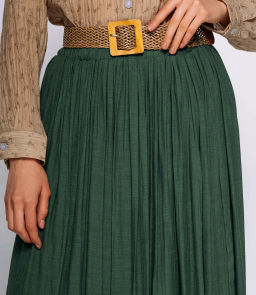 Юбка #КТ1251, зелёный - Dommod фото 5