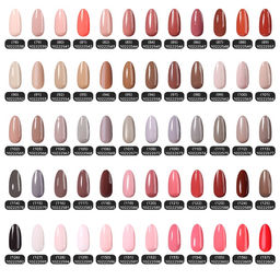 Гель лак для ногтей, однотонный, трехфазный, 10 мл, LED/UV, оранжевый (207)