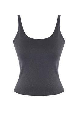 Bordo Cift Gorunumlu Asimetrik Yaka Dugmeli Vucuda Oturan Esnek Orme Bluz TWOAW26BZ00042