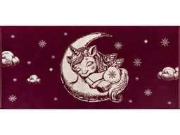 Полотенце махровое 6с102.411ж1 На луне (кр.дерево1) 67х150см