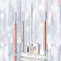 FOCALLURE Тени для век жидкие с глиттером Glittering Liquid Eyeshadow тон S02, 1,5 г  фото 4