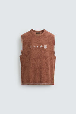 WASHED KNIT TANK TOP - Zara фото 13
