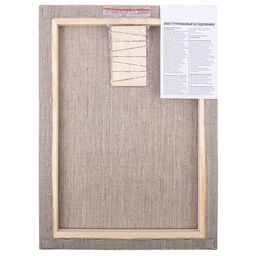 Холст грунтованный на подрамнике VISTA-ARTISTA PLFG-3040 100% лён 30 х 40 см 340 г/кв.м 2 шт Переславский мелкозернистый