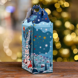 Цена за 5 шт. Подарочная коробка Фантазия в зелёном 17,8 х 10 х 32,5 см - Simaland фото 8