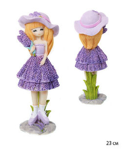 Фигурка Девушка Лаванда 23 см / 9633 /уп 48/микс - Галеонтрейд фото 4