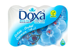 DOXA мыло туалетное 4х60гр Орхидея экопак