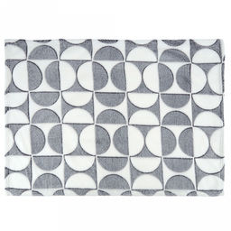 Подстилка-плед для животных 50х70см Аляска, велсофт Bamboo набивной, полиэстер 100%, плотность 260г/м2, упаковка Пакет ПП 35х45см, т.м. Pet toys  фото 2