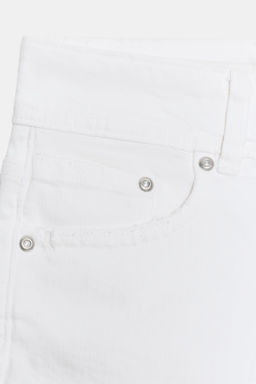 SHORTS MINI DENIM TRF TIRO BAJO / Blanco - Zara фото 6