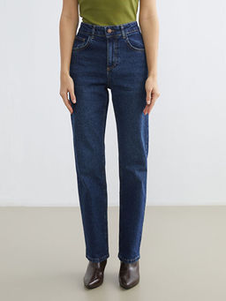 Mom Fit Kad?n Jean Pantolon