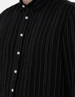 Siyah Regular Fit _izgili Uzun Kollu G_mlek - Pierre cardin фото 7