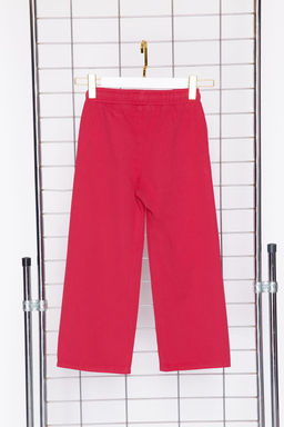 Fusya K?z Cocuk Pamuklu Beli Lastikli Pantolon Jean TKDSS24PL00002 - Trendyolmilla фото 8