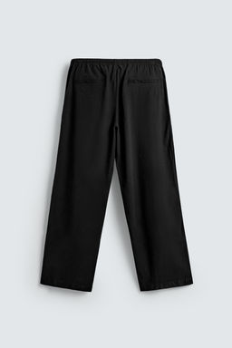 RELAXED FIT FLOWING TROUSERS - Zara фото 8