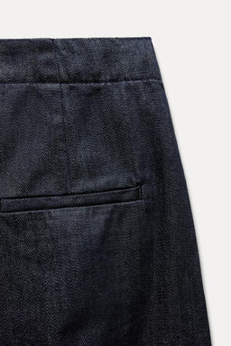 ZW COLLECTION TAPERED MID-RISE JEANS - Zara фото 6