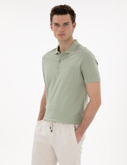 _a_la Regular Fit %100 Pamuk Polo Yaka Basic Ti__rt