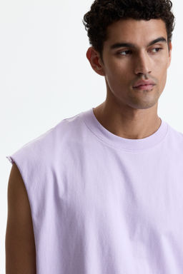 Camiseta sin mangas en algod?n Relaxed Fit - H&m фото 8