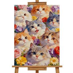 Картина по номерам MKR4030-172 "Котятки" 40х30 см.