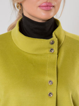 NOVITA Жакет 1425 из облегченного драпа фото 8