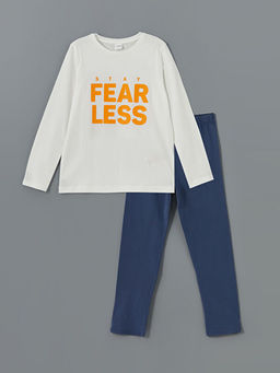 Bisiklet Yaka Erkek ?ocuk Pijama Tak?m?