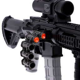 Автоматический бластер Профессионал, стреляет мягкими пулями - Simaland фото 6