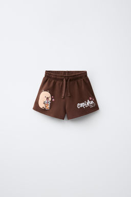 BERMUDA ESTAMPADO CAPIBARA CAPYFUN  / Marr?n
