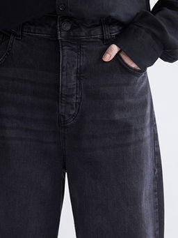 Wideleg Kad?n Jean Pantolon