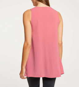 Топ, коралловый - Linea tesini фото 4