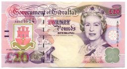 20 фунтов 2006 года Гибралтар