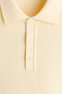 Polo en punto texturizado Regular Fit - H&m фото 12