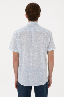 Erkek A__k Mavi K_sa Kollu G_mlek Sepette S_rpriz _ndirim - U.s. polo assn фото 5