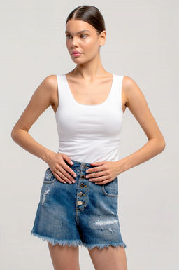 Арт. 3752/1 Майка женская 40-48 (5 шт) Цвет:белый - Калинка фото 6