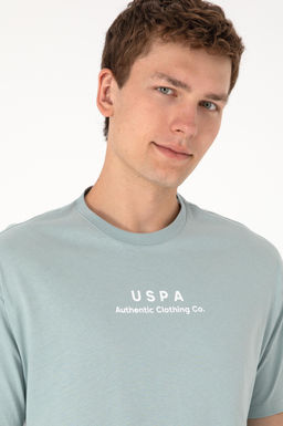 Мужская футболка водно-зеленого цвета Неожиданная скидка в корзине - U.s. polo assn фото 11