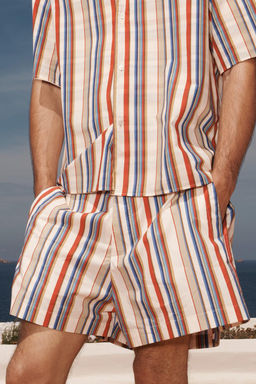 STRIPED LIMITED EDITION SHORTS - Zara фото 2