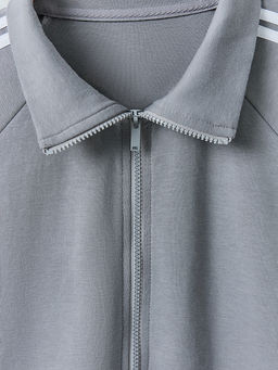 Толстовка на молнии мужская серая - Mark formelle фото 7