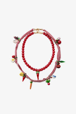 PACK OF 2 CHARM NECKLACES - Zara фото 2